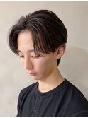 シースルーセンターパート×曲がる縮毛矯正【八王子】
