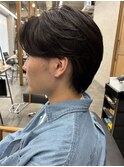 MEN’S/リバースセンターパート/ニュアンスパーマ/千葉駅