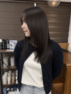 ダーツ(darts) "マツダレン"京都髪質改善縮毛矯正×暗髪レイヤーストレート