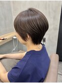 ショートスタイル×グレージュ^ ^