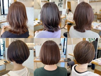 オートル 綱島店(AUTRE by FUGA hair)の写真/オーダーメイドで作る大人可愛い美しさ!隠れ家風サロンで心整う贅沢な時間を◎