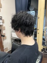 オゾン(OZON)&nbsp;フェザーナチュラルパーマショート