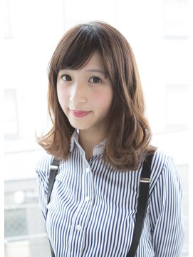 サロンドミルク 原宿(salon de MiLK) 【salon de MiLK 原宿】ラフウェーブセミディ