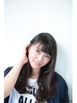 ディ シェーレ 磯子本店(die schere)&nbsp;【die Schere】暗髪×フリンジワイドバング