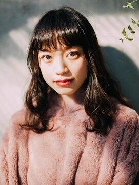 ラシエル 両国店(Laciel) 眉上バングゆるふわウェーブ