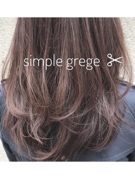 リンク ヘアスペース(Link hair space) 【Link】[お客様スタイル77］#大人カジュアル#グレージュ