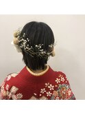 【Jour京都店:北谷】ショートヘア アレンジ