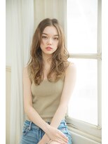 タヤ グランデュオ立川店(TAYA) 20代シースルーハイライトオリーブカラーナチュラルストレート