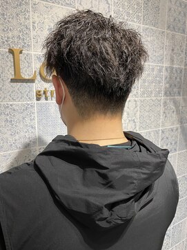 ロンド ストラーダ 心斎橋(Lond strada) 【津賀 涼】無造作かき上げツイストスパイラルパーマショート☆