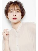 襟足丸みショートくびれショートハンサムショート束感ショート18