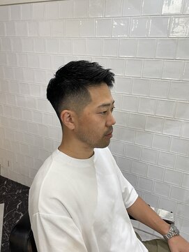 メリケンバーバーショップ フクオカ(MERICAN BARBERSHOP FUK) ビジネスショート
