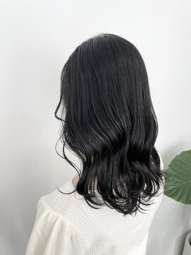 ルヴェルヘアー(Revel hair) リクルート☆ブルーブラック