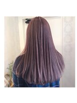 ヘアールーム グリン(Hair room GRin) ラベンダーピンク　髪質改善　ブリーチ　韓国　ダブルカラー