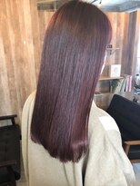 アルム(hair salon Alum)&nbsp;『 暖色系深みピンクパープル☆　光の具合でツヤ感☆ 』