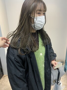 ヌープヘアーアイス(NUUP.hair ici) ブリーチなしオリーブベージュ