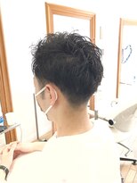 ヘッズ 本八幡店(HEADS)&nbsp;MEN'S HAIR  センターパート　サイドパート　韓国マッシュ