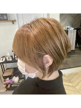 フィーリー ヘア デザイン 太田店(feAry) ハイトーン/ショート/ハイライト