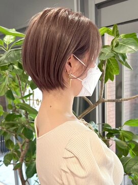 ノエ トトン(noe tton) 女性らしいショートボブ