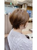 丸みショート