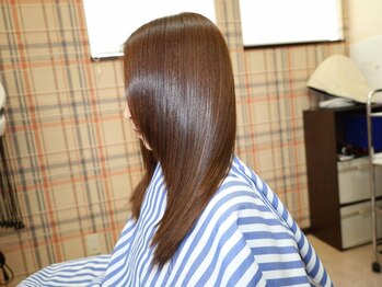 ヘアー リタ ベーシック(hair)の写真/【憧れのサラツヤ髪】お手入れ、仕上げ、スタイリングが簡単になる憧れのストレートヘアーに！