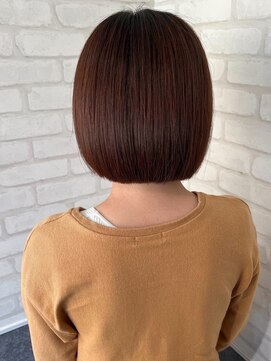 ルノン シェリー(LUNON cheliy) ボブ×ココアブラウン/韓国/ボブ