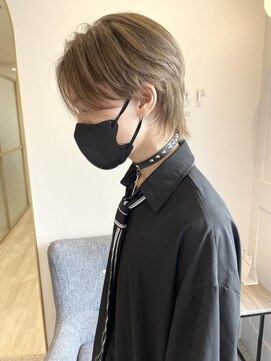 エレノア 梅田店(Eleanor) メンズショートウルフヘア