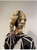 浴衣ヘア