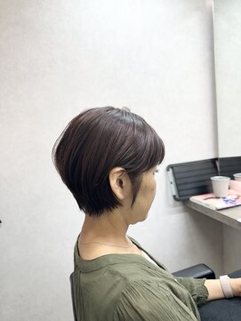 シュガー バイ エクラート 立川南口店(SUGAR by ECLART) 【髪質改善】コンパクトショート＆白髪ぼかし