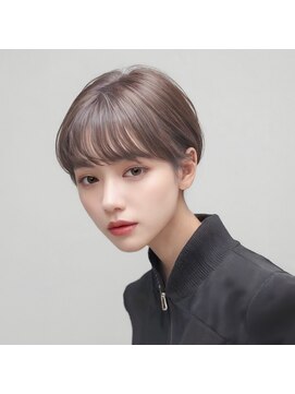 ルア モアナ バイ ヘッドライト 小田原2号店(Lua Moana by HEADLIGHT) 【Moana Lua】#ショートヘア#小顔ショート#韓国ヘア#ベージュ