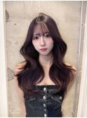 【西村光平】艶カラー/前髪顔周り/韓国ヘア