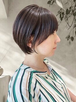 ミカシータ(micasita)の写真/小顔魅せ◎の似合わせショート！360°どこから見ても可愛い褒められショートに鏡を見るのが楽しくなる♪