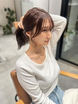 アリーズ(ALLYS) “小顔になれる”盛れる顔まわりカット(担当奥田)