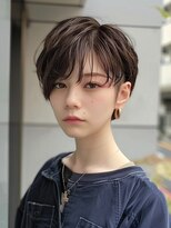 レヴ 草加店(LEV.)&nbsp;イメチェン　外ハネ　ボブ　美髪　ワイドバング　ブルーブラック