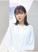 美髪×ロングボブ
