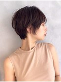 丸みショート/コンパクトショート/アースカラー/清須