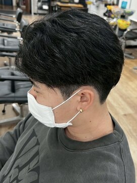 グッドタイムエフティフィフス 横浜西口(GoodTimes ft.fifth) 横浜ニュアンスパーマ毛流れセンターパートフェザーパーマ30代◆