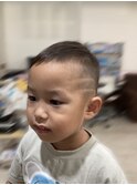 ツーブロックアシメ