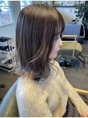 夏の透明感ハイライト◎くびれミディ外ハネレイヤー20代30代