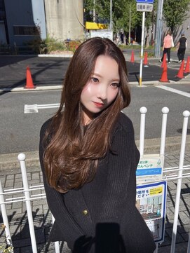 リコ ヘアアンドリラクゼーション 名駅店(LICO HAIR＆RELAXATION) 【韓国レイヤー】チョコレートブラウン