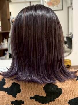 ルイ(ROUIS produced by LUCK 津田沼) ROUIS 津田沼 グラデーションカラー×パープル