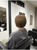 ショートボブ／似合わせカット/小顔カット