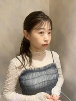 アオ(AO。)&nbsp;顔まわりカット/オリーブカラー/オリーブグレージュ