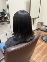 ユーヘア ライフ(YOU hair life)&nbsp;切りっぱなし ボブ 縮毛矯正