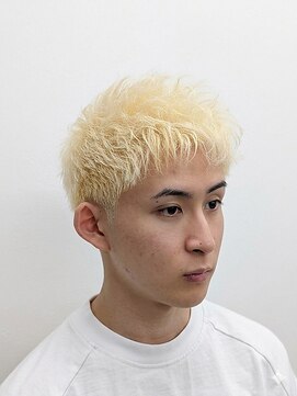 ワンワンオー バーバーショップ 博多店(@110 BARBER SHOP) スパイキーショート