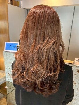 ナチュラル ヘアーデザイニング(Natural hair designing) コテ巻き風ニュアンスウェーブ/メルティベージュ/まろやかカラー