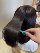サラ ビューティ サイト 春日(SARA Beauty sight)&nbsp;【改善カラー】ラベンダーブラウン/暖色/ツヤカラー