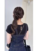 ジゼル ビエラ博多テラス店(GiseL)&nbsp;サイドアレンジ／博多ヘアアレンジ