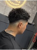 メンズメンズカットブリーチパーマR