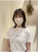 似合わせカット/ミディアムレイヤーカット/髪質改善/溝の口