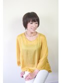 小顔に魅せるよショート☆　【平塚】